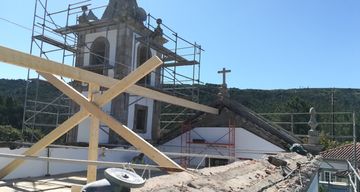 Construção da Capela Mortuária de S. José de Ribamar